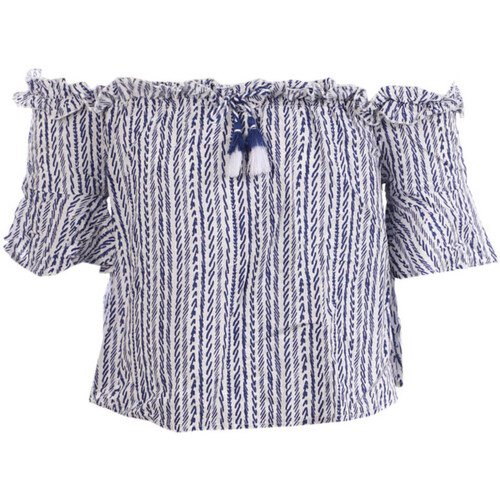 Textil Rapariga Tops / Blusas Teddy Smith  Azul