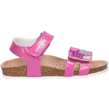 Sapatos Rapariga Sandálias Geox B152RA 000HH B S CHALKI Rosa