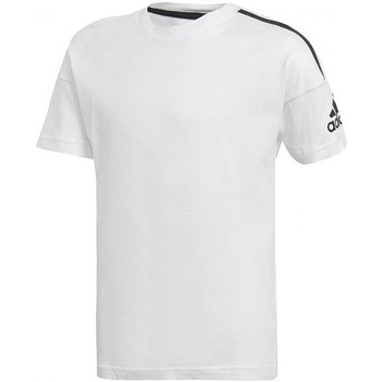 Textil Rapaz T-Shirt mangas curtas adidas Originals  Branco