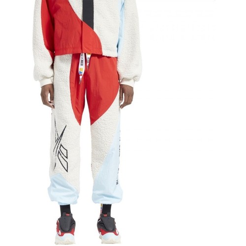 Textil Homem Calças de treino Reebok HIWHITE Sport Rcpm Sherpa Trackpants Branco