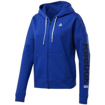 Textil Mulher Sweats Reebok FURY Sport Linear Logo Fullzip Azul