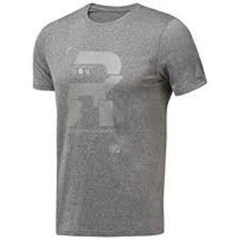 Textil Homem T-shirts e Pólos Reebok Sport Reflective Tee Cinza