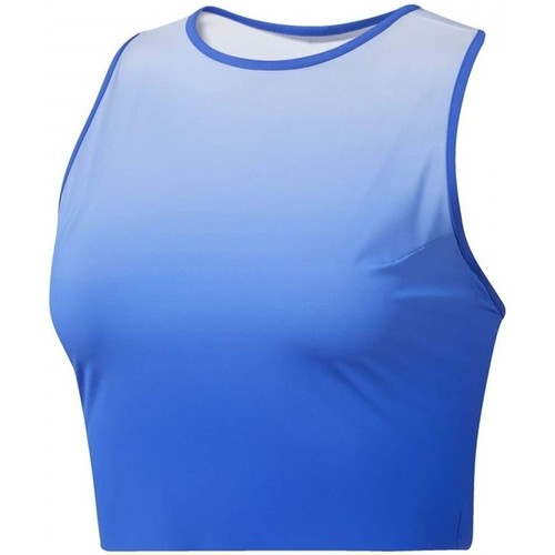 Textil Mulher Tops sem mangas UltraKnit reebok Sport Y Ombre Crop Azul