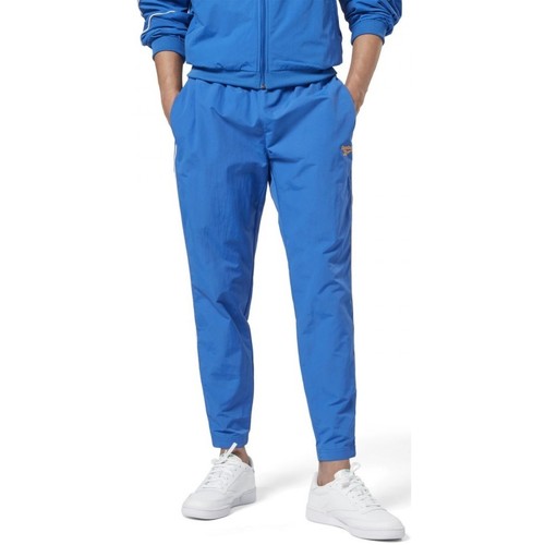 Textil Homem Calças de treino verde reebok Sport Cl V P Trackpant Azul