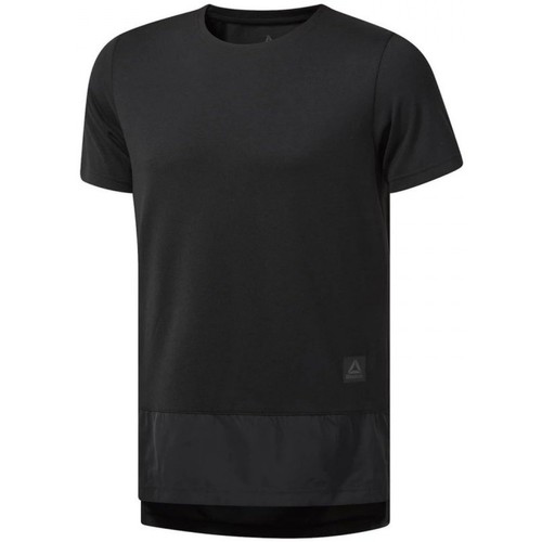 Textil Homem T-shirts e Pólos Reebok Sport Supply Tech Preto