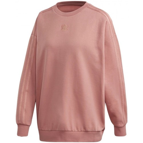 Textil Mulher Sweats db1758 adidas Originals Crew Sweatshirt Rosa