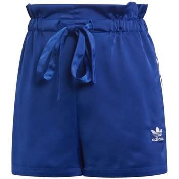 Textil Mulher Shorts / Bermudas adidas date Originals Satin Shorts Azul