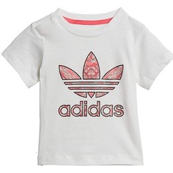 Textil Criança T-Shirt mangas curtas adidas Originals I Grphc Ms Tee Branco