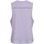 Textil Mulher Tops sem mangas adidas Originals Logo Mesh Tank Top Violeta
