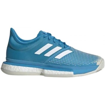 Sapatos Homem Sapatilhas de ténis deerupt adidas Originals Sole Court Boost Clay Azul