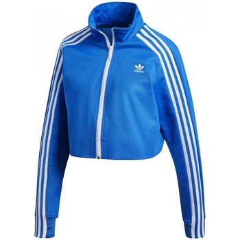 Textil Mulher Casacos fato de treino player adidas Originals  Azul