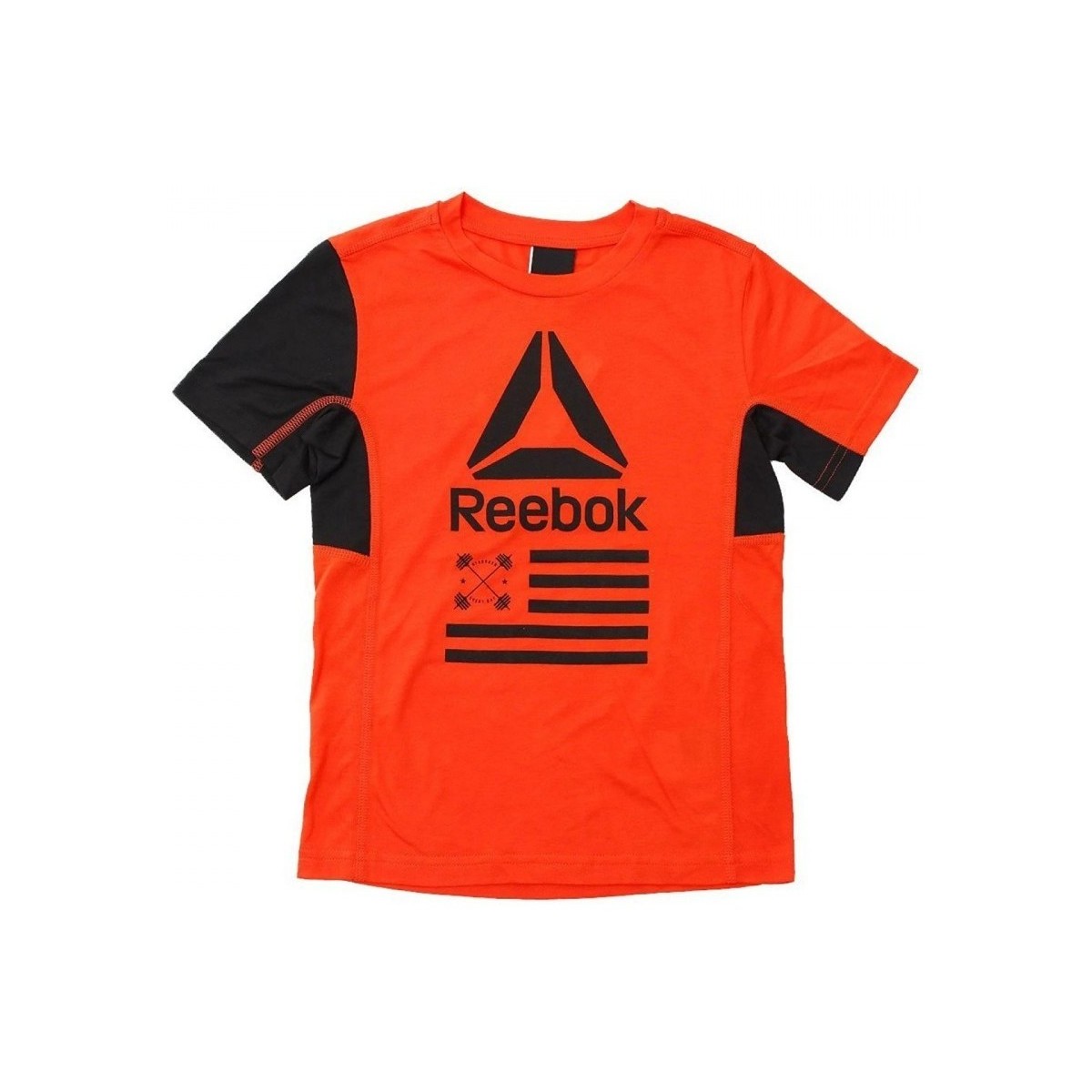 Textil Rapaz T-Shirt mangas curtas Reebok Sport B Ftr Tee Laranja