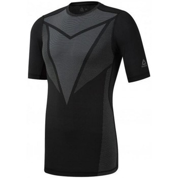Textil Homem T-shirts e Pólos Reebok Sport Turtle Neck Long Sleeve Velvet T-Shirt Preto