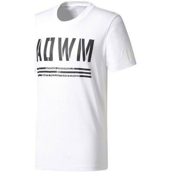 Textil Homem T-shirts e Pólos adidas Originals WM T-Shirt Branco