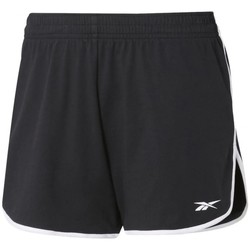Textil Mulher Shorts / Bermudas Reebok Sport Wor Myt Q2 Slit Short Preto