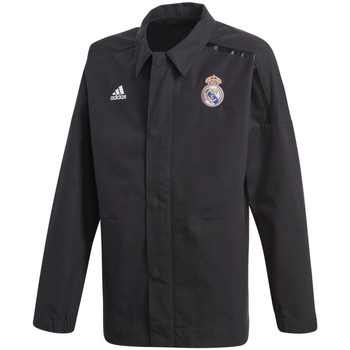 Textil Rapaz Casacos fato de treino adidas Pack Originals Z.N.E. Real Madrid Preto