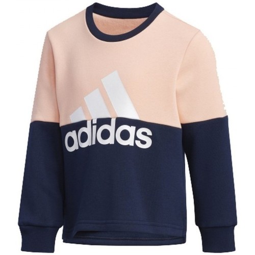 Textil Rapariga Sweats adidas Originals Adidas Rugby Jersey Rosa