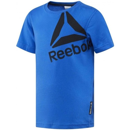 Textil Homem T-shirts e Pólos verde reebok Sport Essentials Tee Preto