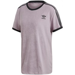 Textil Mulher T-shirts e Pólos adidas Originals 3 Stripes Tee Violeta