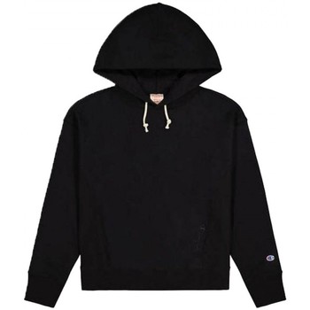 Textil Mulher Sweats Champion Reverse Weave Small Logo Hooded Sweatshirt Preto