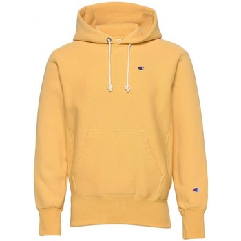 Champion Reverse Weave Small Logo Hooded Sweatshirt Amarelo