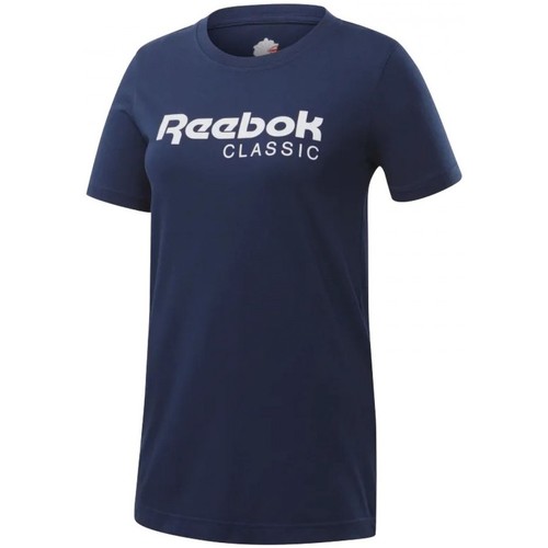 Textil Mulher T-shirts e Pólos Reebok HIWHITE Sport Cl  Tee Azul