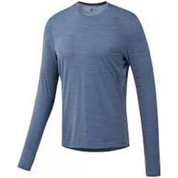 Textil Rondm T-shirts e Pólos Reebok Sport Ls Ac Tee Azul