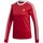 Textil Mulher T-shirts e Pólos adidas Originals 3 Str Ls Tee Vermelho