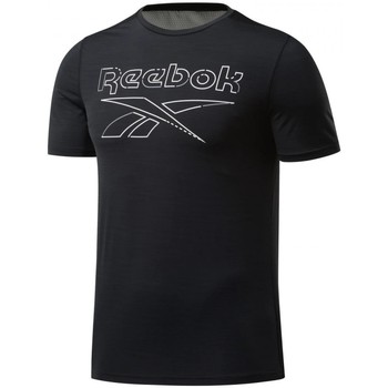 Textil Homem T-shirts e Pólos Reebok Sport Wor Ac Graphic Ss Q3 Preto