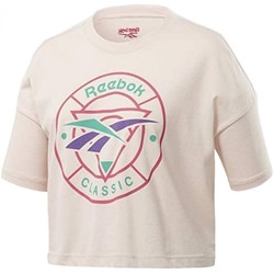 Textil Mulher T-shirts e Pólos kolor reebok Sport Classics Cl Trail Rosa