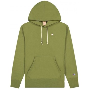 Champion Reverse Weave Small Logo Hooded Sweatshirt Verde