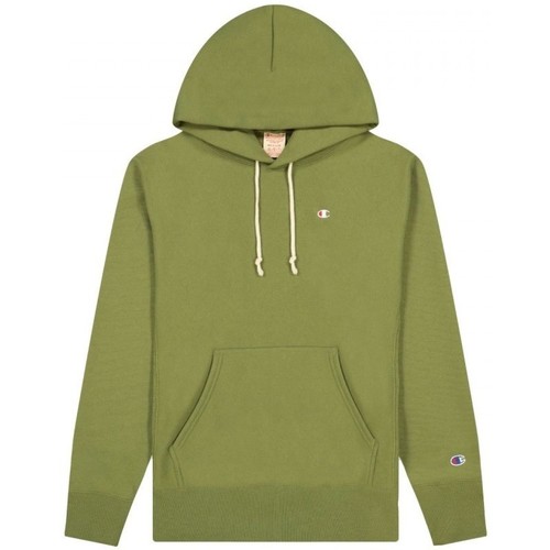 Textil Homem Sweats Champion Reverse Weave Small Logo Hooded Sweatshirt Verde