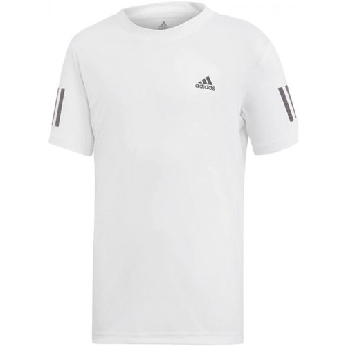 Textil Rapaz T-Shirt mangas curtas adidas Originals B Club 3Str Tee Branco