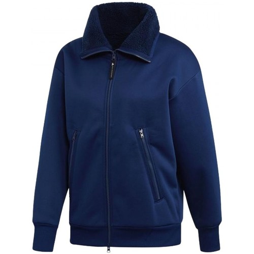 Textil Mulher Sweats adidas Originals Fleece Jacket Azul