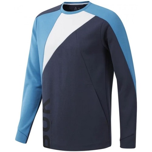 Textil Homem Sweats Reebok Sport One Series Training Colorblock Azul
