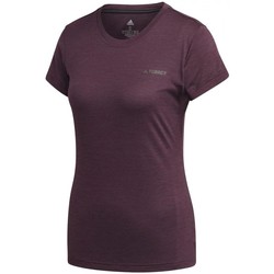 Textil Mulher T-shirts e Pólos adidas room Originals W Tivid Tee Violeta