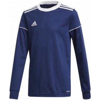 Textil Rapaz T-shirts e Pólos futebol adidas Originals Squad17 Jsy Ly Azul