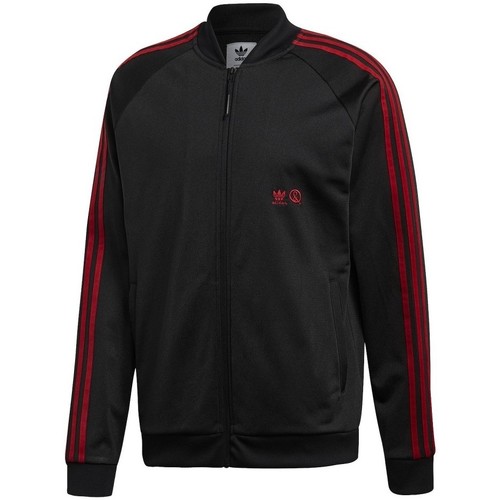 Textil Homem Ténis adidas SolarBoost 3 azul marinho cinzento vermelho adidas Originals UA&SONS Track Jacket Preto