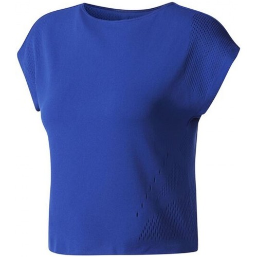 Textil Mulher T-shirts e Pólos adidas Originals Wrpknt Tee Azul