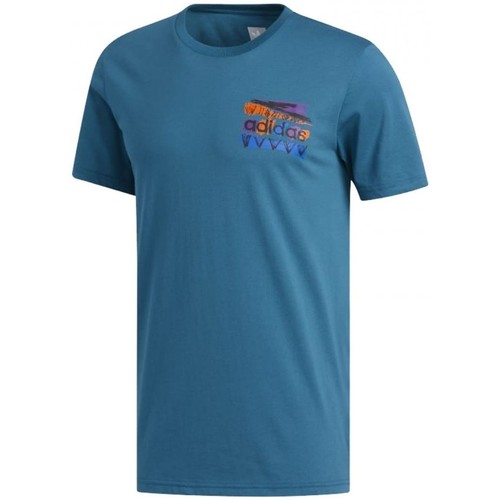 Textil Homem T-shirts e Pólos adidas Originals Fnee T Azul