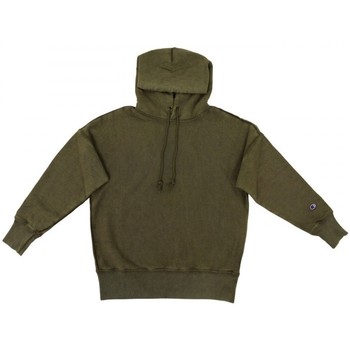 Champion Reverse Weave Small Logo Hooded Sweatshirt Verde