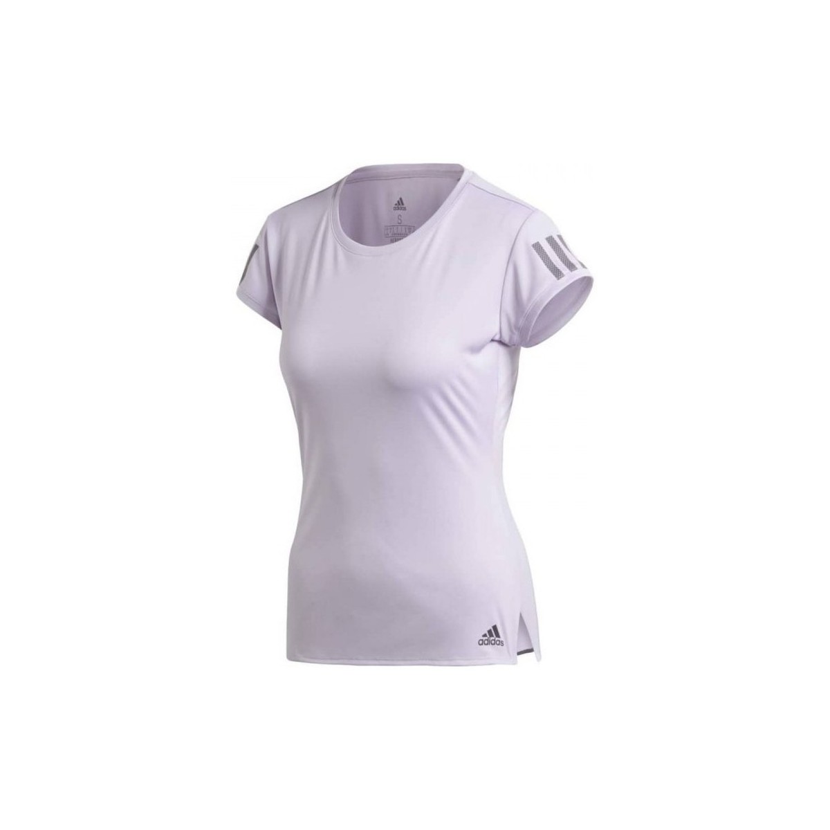 Textil Mulher T-shirts e Pólos adidas Originals Club 3 Str Tee Violeta