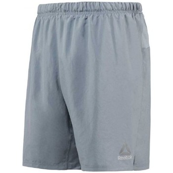 Textil Homem Shorts / Bermudas memphis Reebok Sport Lm 7 Inch Woven Short Cinza