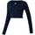 Textil Mulher T-shirts e Pólos Reebok Sport GP Q2 LS Tee` Azul