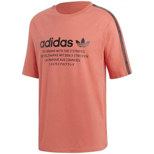 Textil Homem T-shirts e Pólos adidas Originals Nmd Sport Top Vermelho