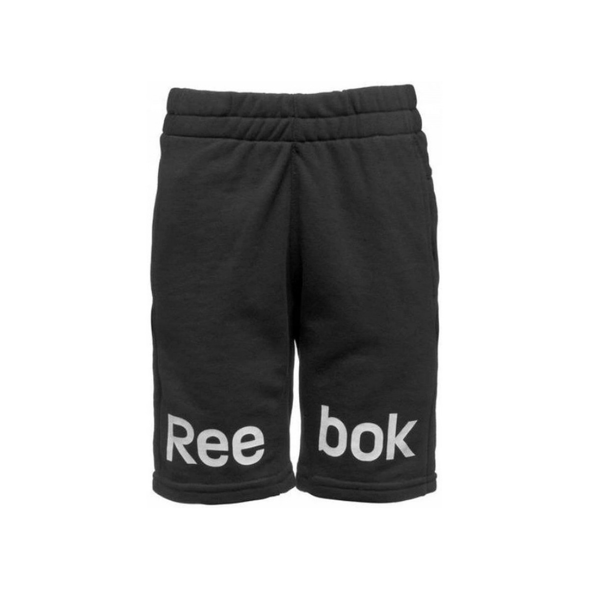 Textil Rapaz Shorts / Bermudas Reebok Sport Logo Shorts Preto