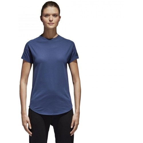 Textil Mulher T-shirts e Pólos adidas Originals W Zne Tee Azul