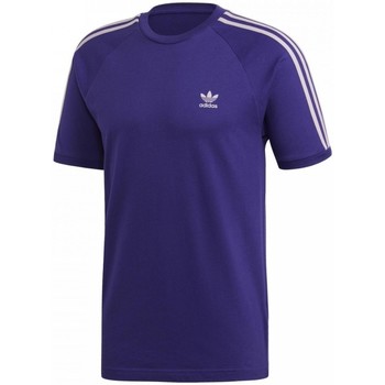 Textil Homem T-shirts e Pólos adidas Originals 3-Stripes Violeta
