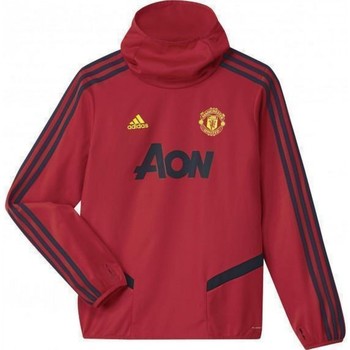 Textil Rapaz T-shirts e Pólos adidas Originals Manchester United Warm Vermelho