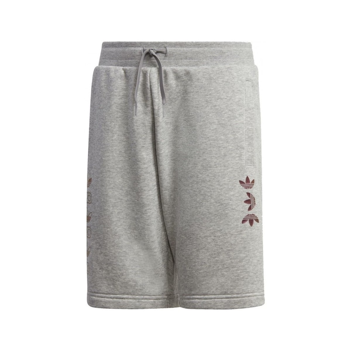 Textil Criança Shorts / Bermudas adidas Originals Lnr Logo Short Cinza